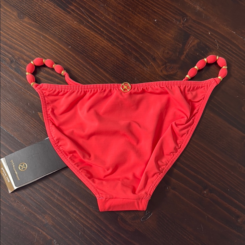 Vix Red Bikini Bottom